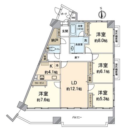 間取図(平面図)