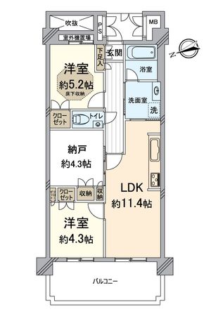 間取図(平面図)