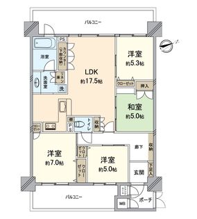 間取図(平面図)