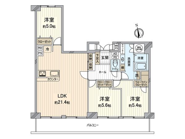 間取図(平面図)