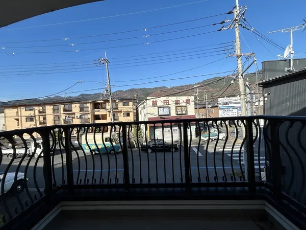 北西側バルコニー