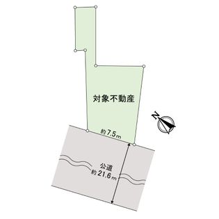 土樋 土地 区画図