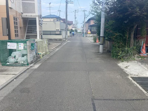 前面道路