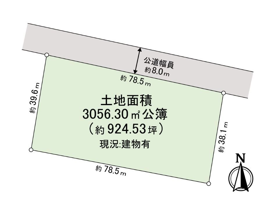 鶴代町 工場 間取図(平面図) 間取図(平面図)