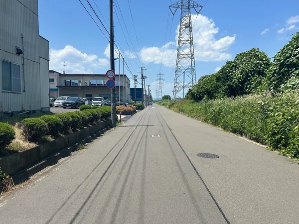 前面道路