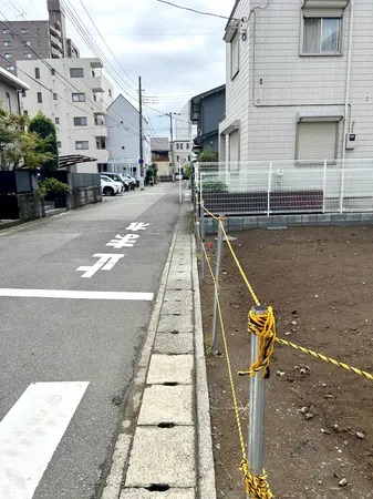 前面道路・物件現地