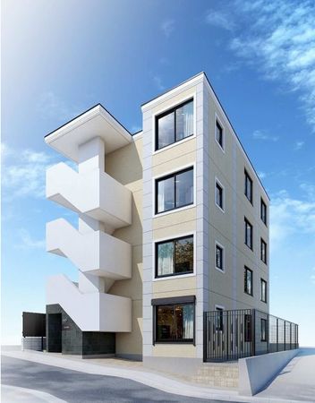 目黒区緑が丘1丁目一棟収益マンション 外観