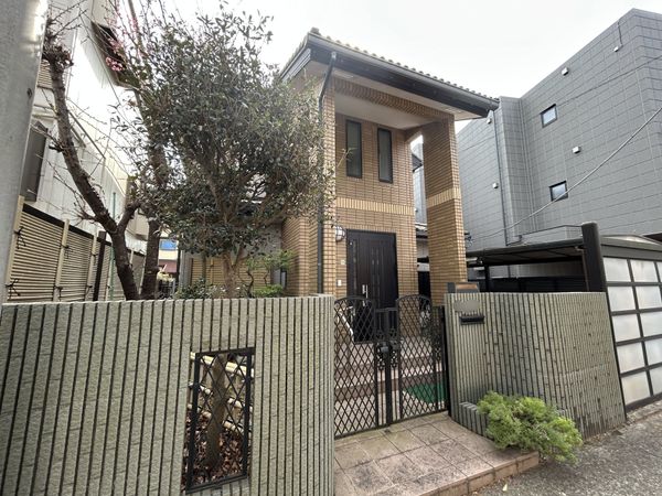 大和市中央林間2丁目 古家付土地 前面道路含む外観 大和市中央林間2丁目 古家付土地 前面道路含む外観