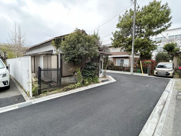 大和市南林間9丁目 土地 前面道路含む外観 大和市南林間9丁目 土地 前面道路含む外観