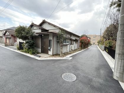 大和市南林間9丁目 土地 前面道路含む外観