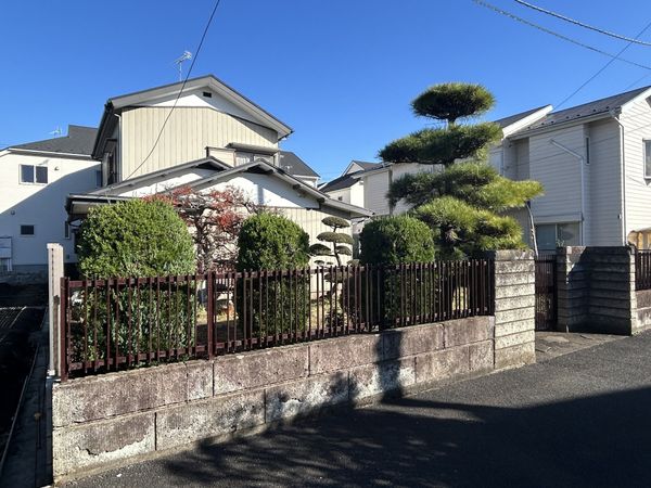 大和市南林間9丁目 土地 前面道路含む外観 大和市南林間9丁目 土地 前面道路含む外観