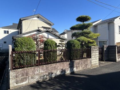 大和市南林間9丁目 土地 前面道路含む外観