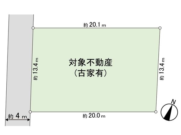 大和市南林間9丁目 土地 区画図 大和市南林間9丁目 土地 区画図