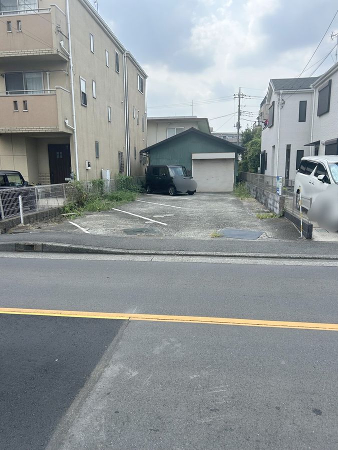 大和市中央林間1丁目 古家付土地 前面道路含む外観 前面道路含む外観