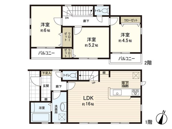間取図(平面図)