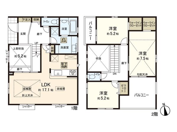 間取図(平面図)