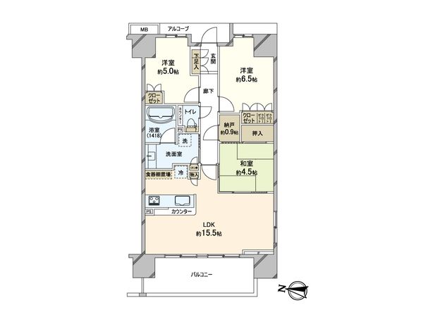 間取図(平面図)