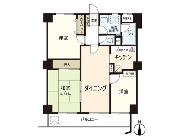 間取図(平面図)