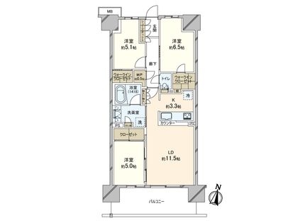 間取図(平面図)