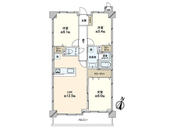間取図(平面図)