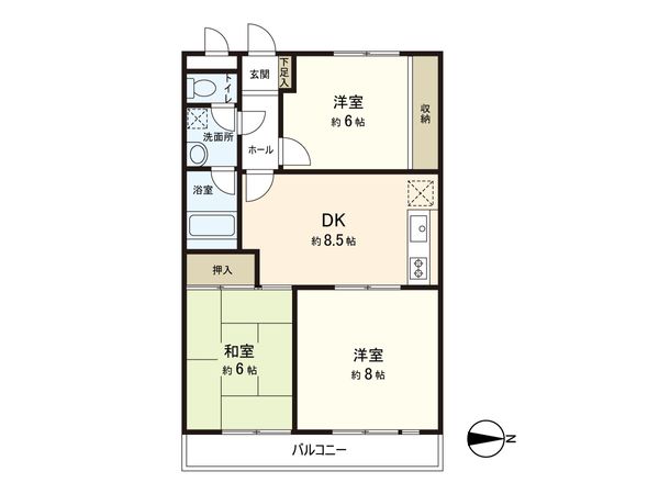 間取図(平面図)