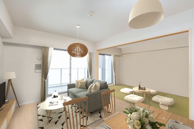 ソルスクエアメイツ中央林間 リビング