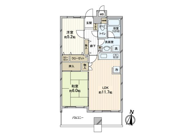 エンゼルハイム武蔵新城第2 間取図(平面図) エンゼルハイム武蔵新城第2 間取図(平面図)