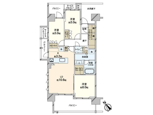 間取図(平面図)