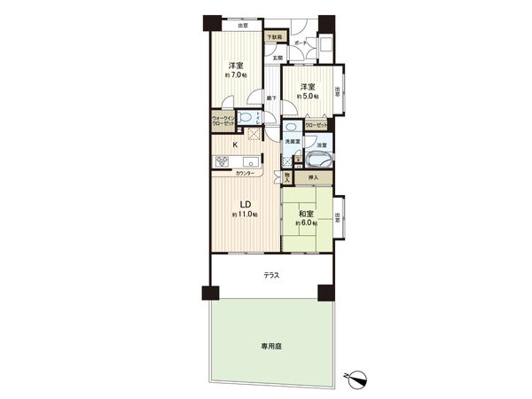 間取図(平面図)