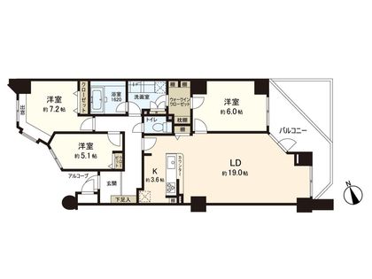 間取図(平面図)
