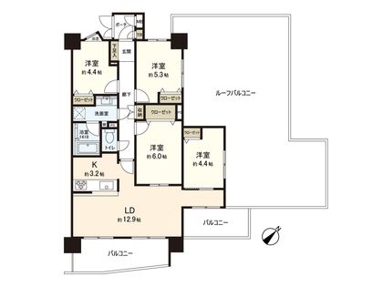 間取図(平面図)