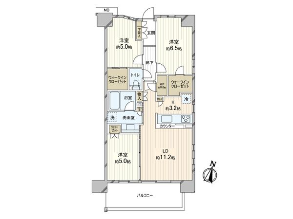 シティテラス大和 ブリーズコート 間取図(平面図) シティテラス大和 ブリーズコート 間取図(平面図)