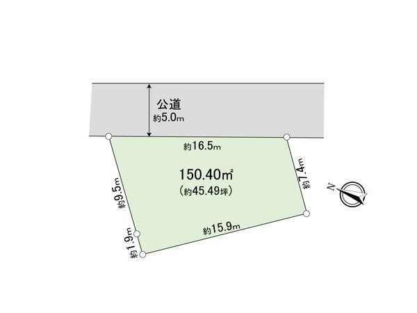 上鶴間1丁目 土地 区画図 上鶴間1丁目 土地 区画図