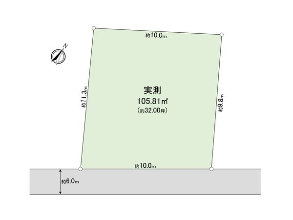相模が丘6丁目 土地 区画図