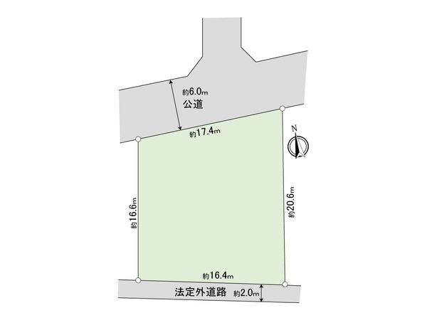 伊勢原市下糟屋 土地 区画図 区画図