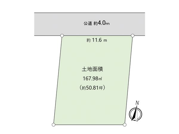 陽光台3丁目 土地 区画図