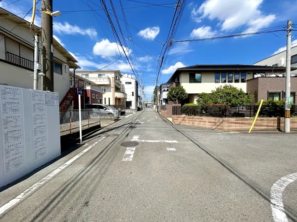前面道路