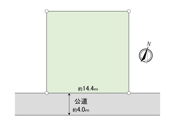 栗原中央1丁目 土地 区画図 栗原中央1丁目 土地 区画図