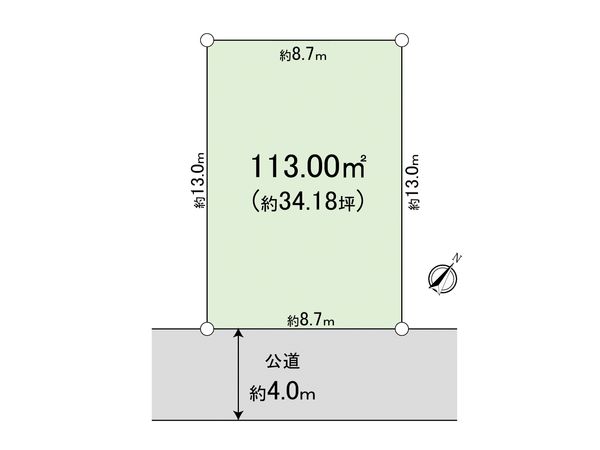 大野台5丁目 土地 区画図 大野台5丁目 土地 区画図