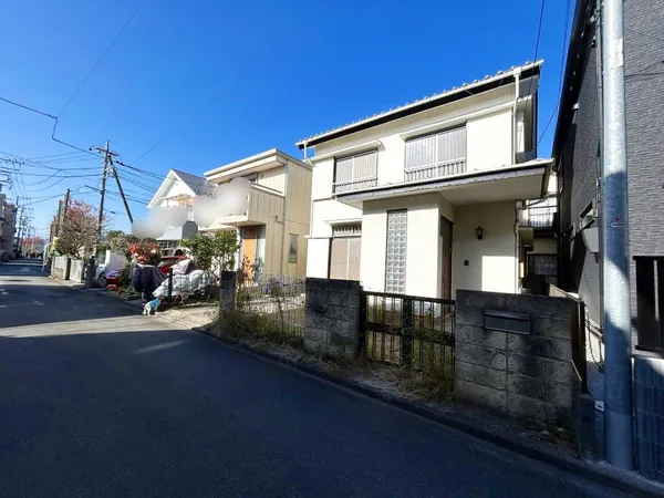 落ち着いた住宅街にある整形地