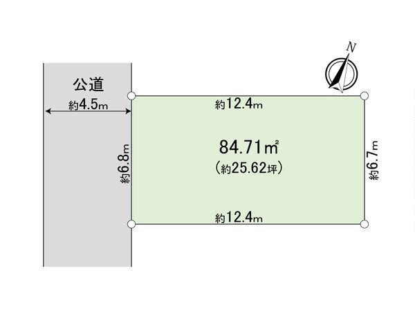 相南3丁目 土地 区画図 相南3丁目 土地 区画図