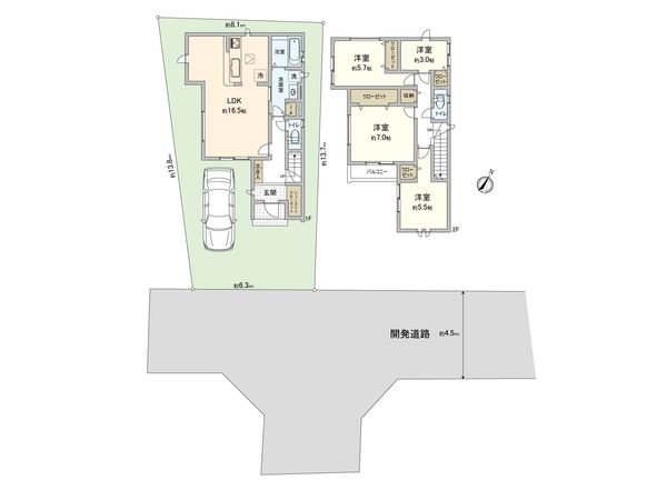 間取図(平面図)