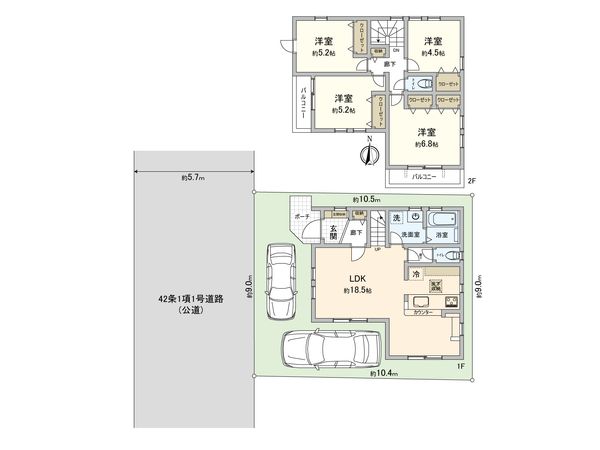 間取図(平面図)