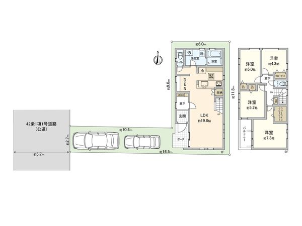 間取図(平面図)