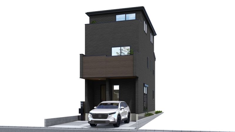 相模が丘6丁目 新築戸建 外観パース図 相模が丘6丁目 新築戸建 外観パース図