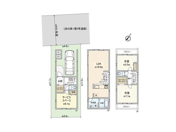 間取図(平面図)