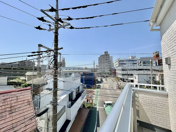 【眺望】3階バルコニーからの眺望です。