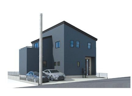 陽光台3丁目 新築戸建 外観パース図
