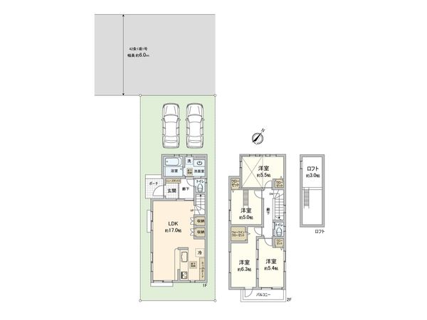 相模台7丁目戸建 3号棟 間取図(平面図)