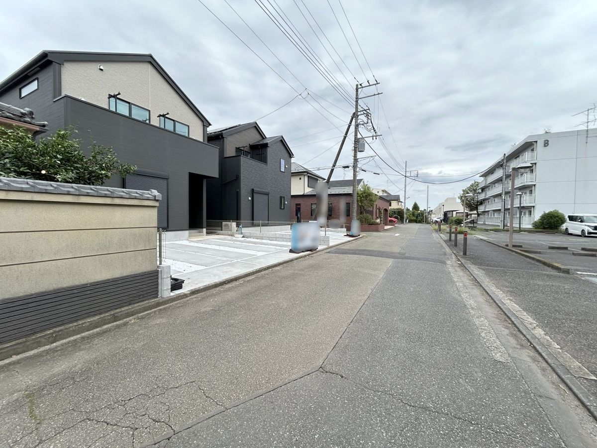 桜台 新築戸建 2号棟 前面道路含む外観 前面道路含む外観